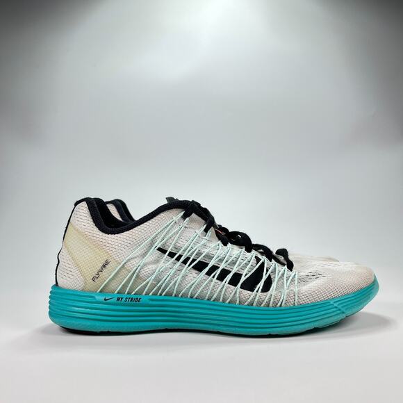 Nike Lunaracer+ 3 Mint Green White Running Shoes 703652-300 Women's Size 8 - Picture 1 of 11